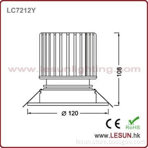 Anti-glare jewelry shop Cree/Osram led ceiling light 7w  LC7227Y